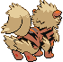 PokeRogue Dex pokemon Arcanine | pokeroguedex.net