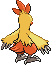 PokeRogue Dex pokemon Combusken | pokeroguedex.net