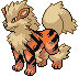 PokeRogue Dex pokemon Arcanine | pokeroguedex.net