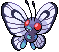 Pokémon Butterfree in pokeroguedex.net