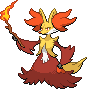 Delphox pokemon in PokeRogue Dex | pokeroguedex.net