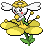 Flabebe Yellow pokemon in PokeRogue Dex | pokeroguedex.net