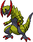 Pokémon Haxorus in pokeroguedex.net