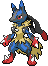 Lucario pokemon in PokeRogue Dex | pokeroguedex.net