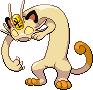 Meowth Gigantamax pokemon in PokeRogue Dex | pokeroguedex.net