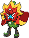 Ogerpon Hearthflame Mask pokemon in PokeRogue Dex | pokeroguedex.net