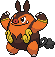 Pokémon Pignite in pokeroguedex.net