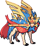 Zacian Crowned pokemon in PokeRogue Dex | pokeroguedex.net